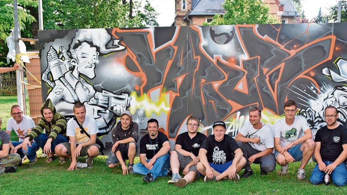Schmalkalden: Grillen, Chillen, Graffiti in der Schmalkalder Villa K