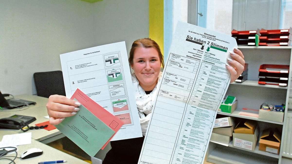 Ilmenau: Anteil der Briefwähler auch diesmal wieder hoch
