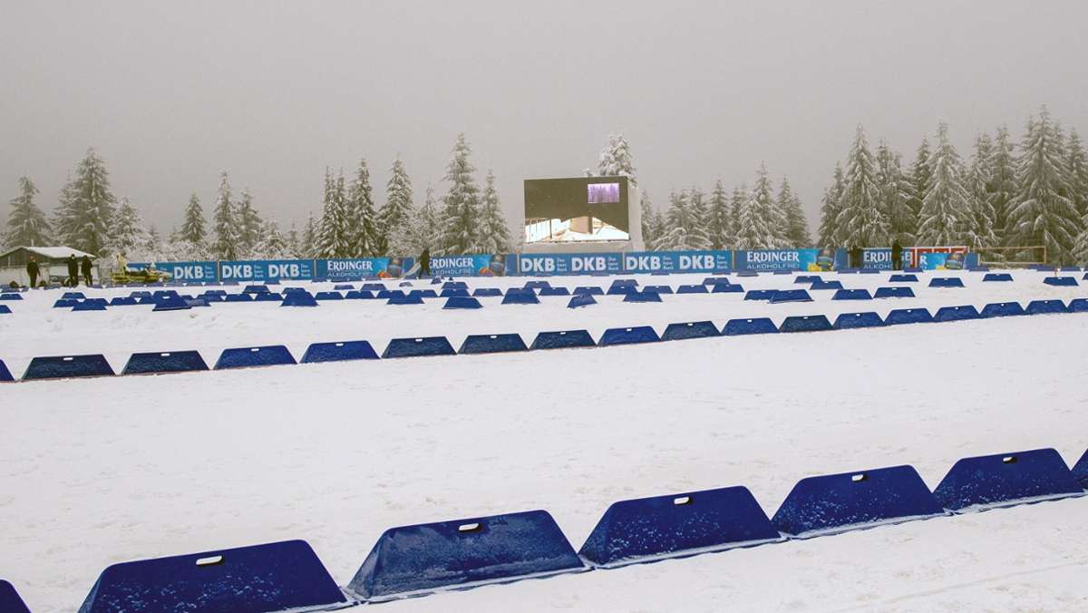 Biathlon-Weltcup: Ab 11:32 Uhr heißt es Daumen drücken