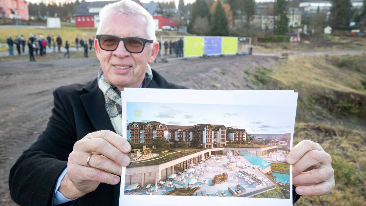 Oberhof: Spatenstich für 50-Millionen-Familienhotel in Oberhof