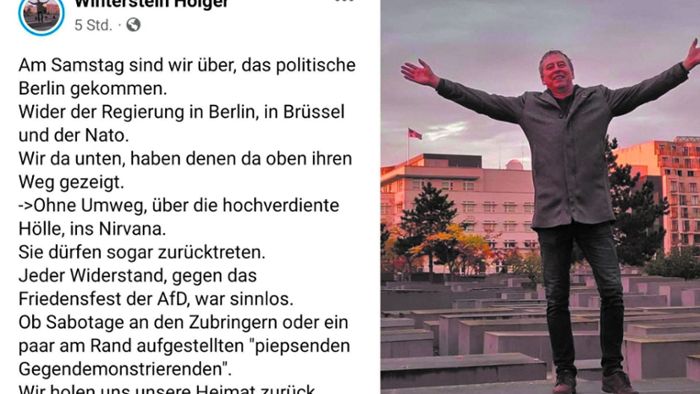 Holocaust-Mahnmal: Sonneberger AfD-Politiker löst Eklat aus