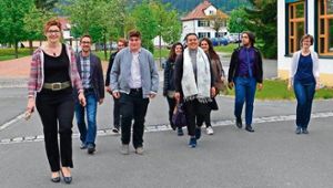 Junge Franzosen erleben den deutschen Arbeitsalltag