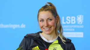 Mit Gewehr: Antonia Fräbel wechselt zum Biathlon