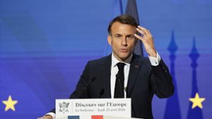 Grundsatzrede: Macron fordert Ruck in der EU - Europa kann sterben