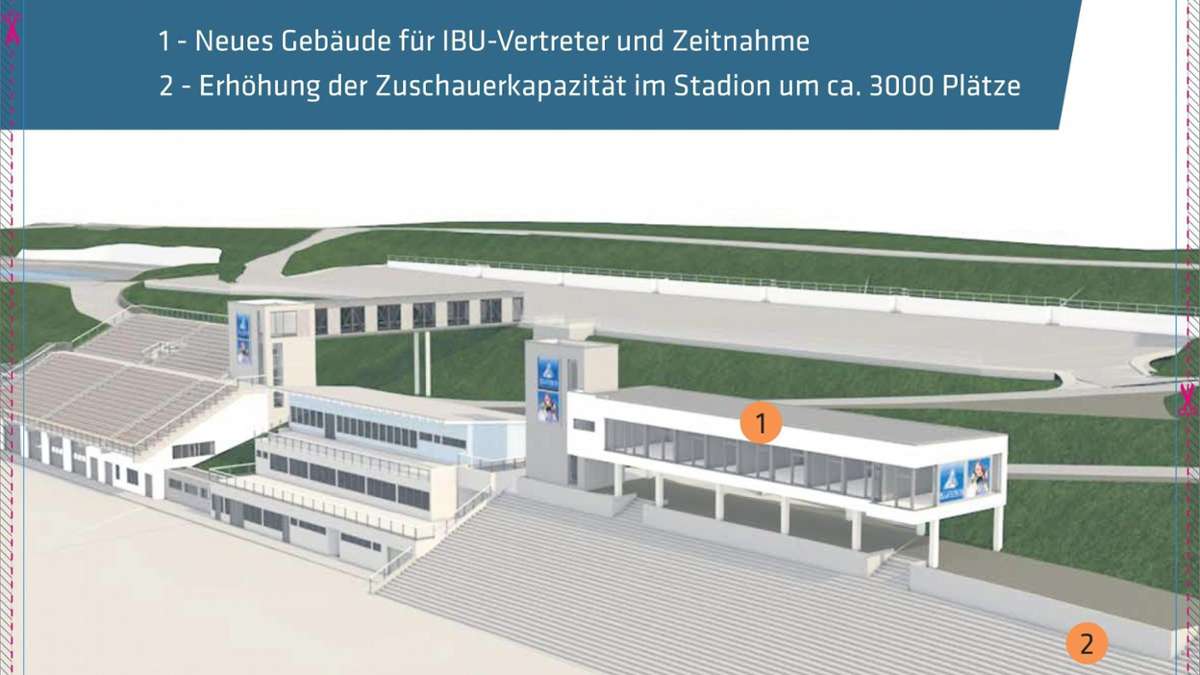 Thüringen: Biathlon-Stadion wird für 24,5 Millionen Euro umgebaut
