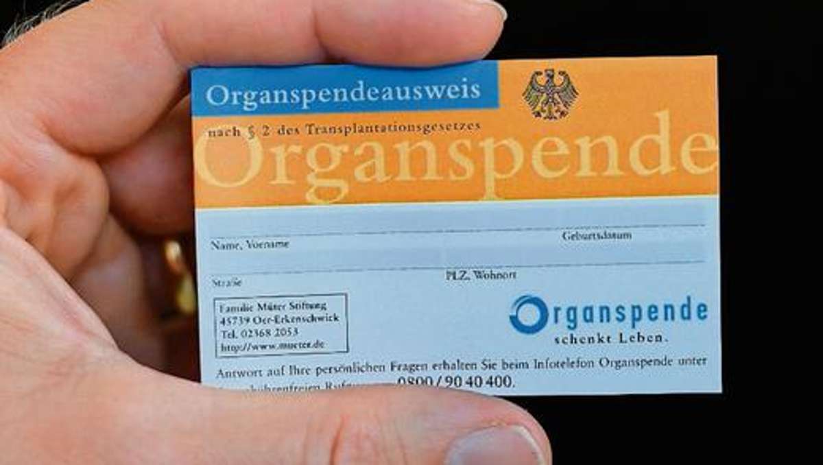 Thüringen: Zahl der Organspender geht drastisch zurück