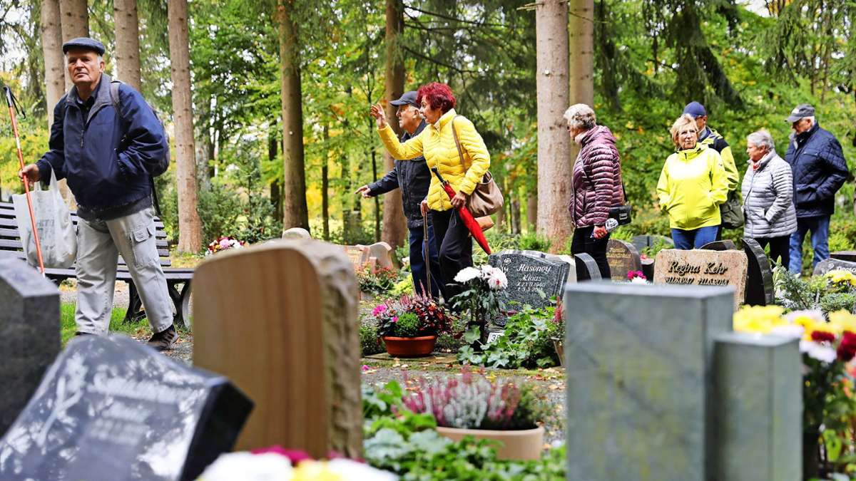 Waldfriedhof Zella-Mehlis: Anonym, pflegefrei oder traditionell
