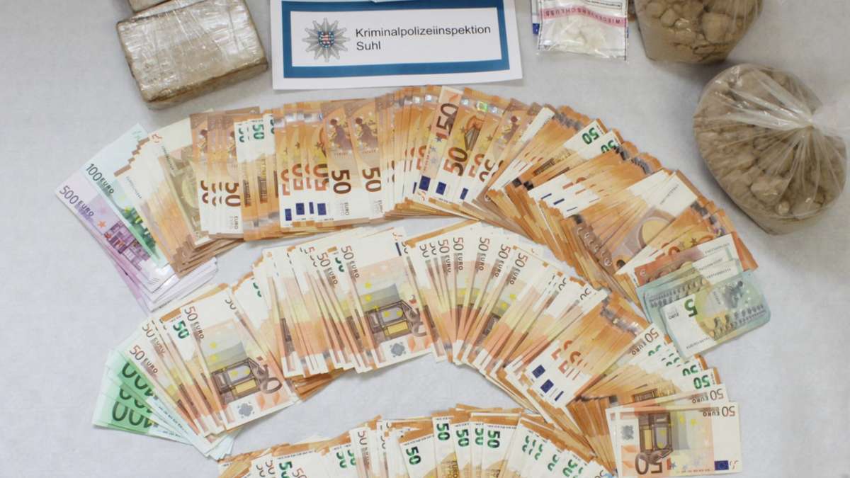 Suhl/Zella-Mehlis: Drogen für 90 000 Euro: Kripo nimmt Dealer aus Suhl und Zella-Mehlis fest