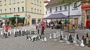 Ilmenau: Großfeldspiel mit Schachjugend