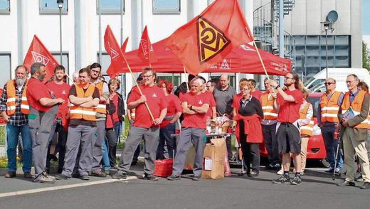 Suhl/ Zella-Mehlis: Zweistündiger Warnstreik bei Idam - Gewerkschaft fordert Tarifvertrag