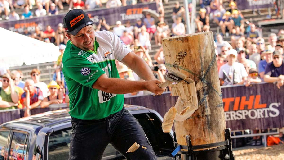 Regionalsport: Ein Hesse ist Deutschlands bester Holzfäller