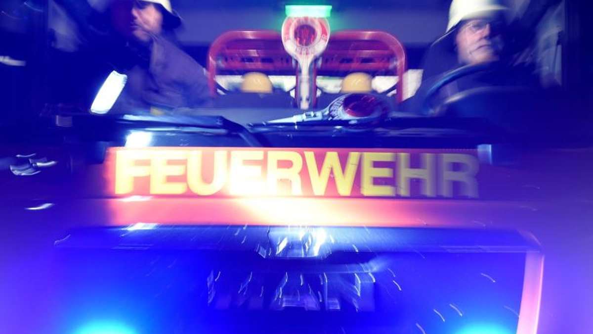 Thüringen: Flächenbrand bei Saaldorf beschäftigt Feuerwehr viele Stunden