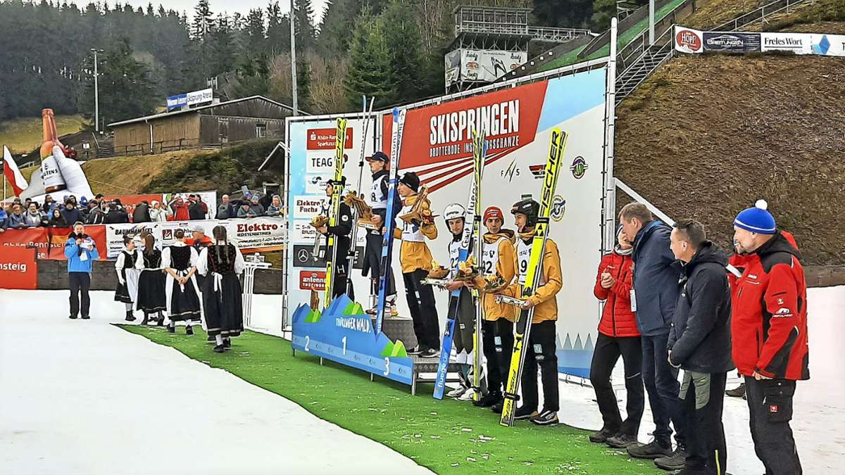 Skispringen, Continental Cup: Norwegischer Doppelsieg am Samstag