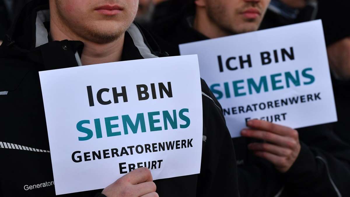 Wirtschaft: Einwöchige Zwangspause für Siemens-Mitarbeiter