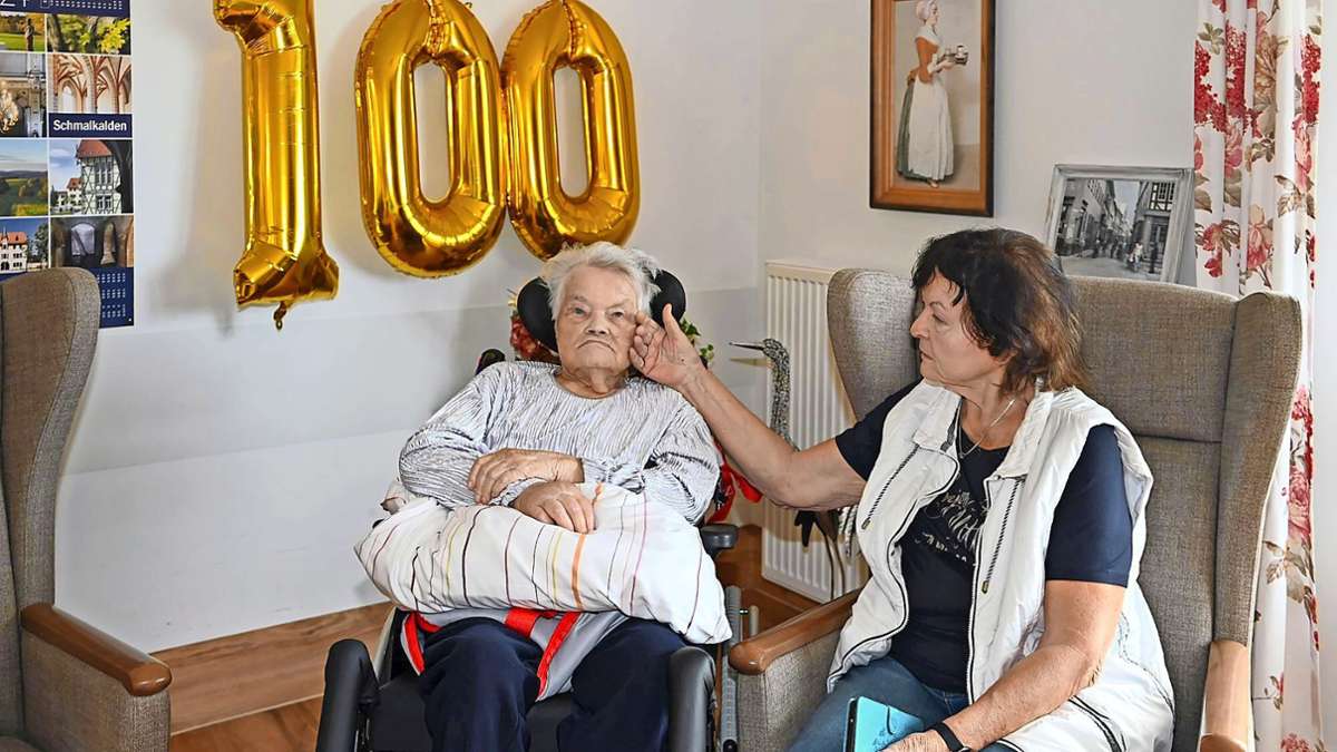 Schmalkalden: Der erste 100. Geburtstag im  Haus