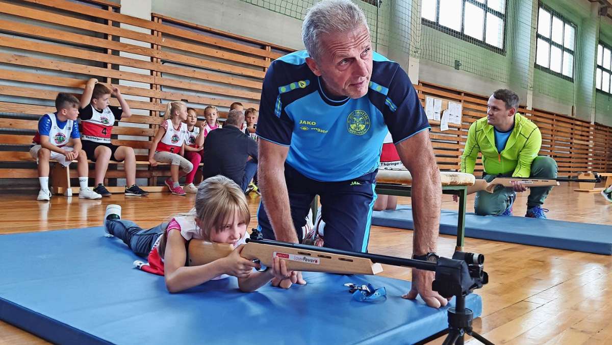 Brotterode: Biathlon-Projekt in der Grundschule