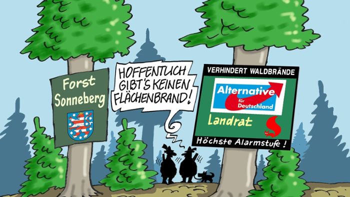 Landratswahl Sonneberg: Mit Wartburgkreis nicht vergleichbar