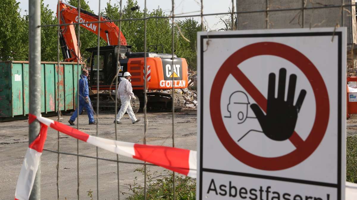 Gefährliches Material: Wie viel Asbest gibt es noch im Wartburgkreis?