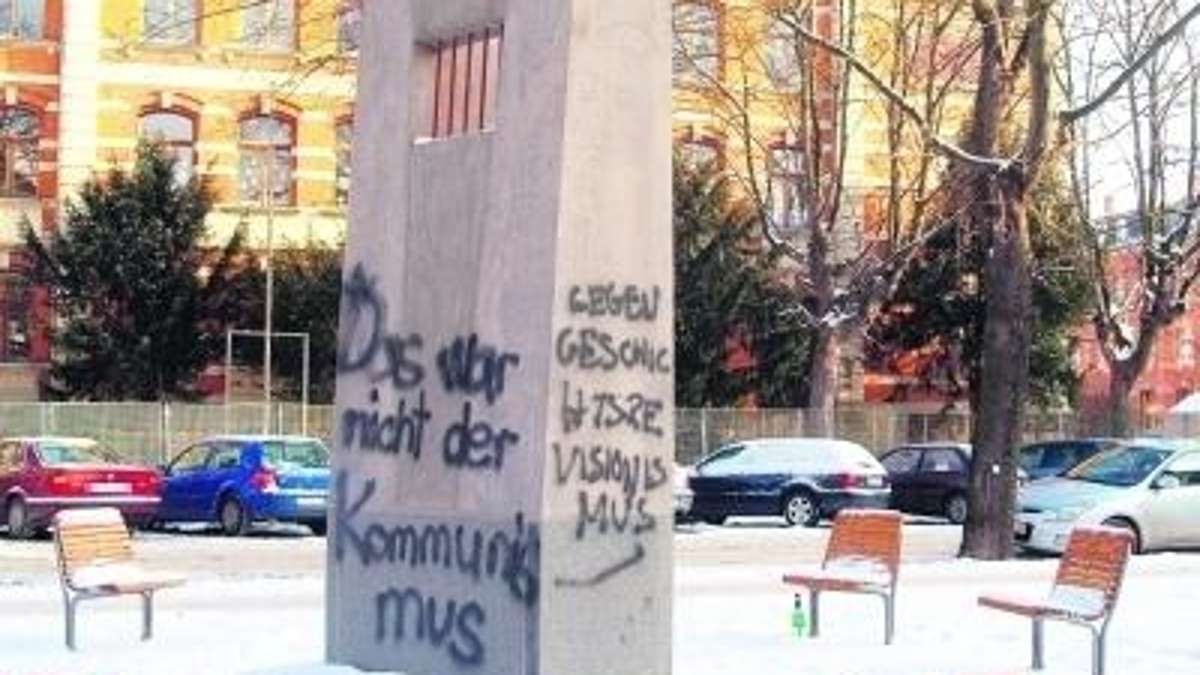 Ilmenau: Schändung eines Denkmals sorgt für Aufregung