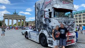 Schmalkalder Rolling-Stones-Fans: Mit dem Stones-Truck nach Berlin