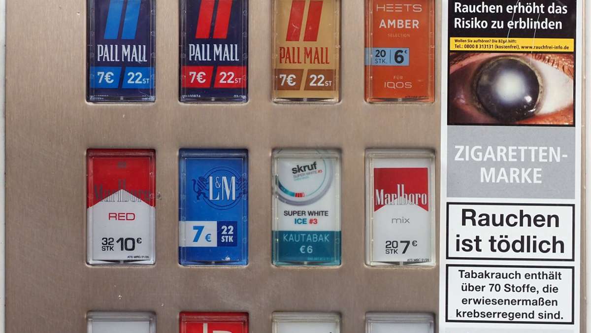 Urteil des Europäischen Gerichtshofs: Raucher sehen künftig häufiger Warnungen auf Zigarettenautomaten