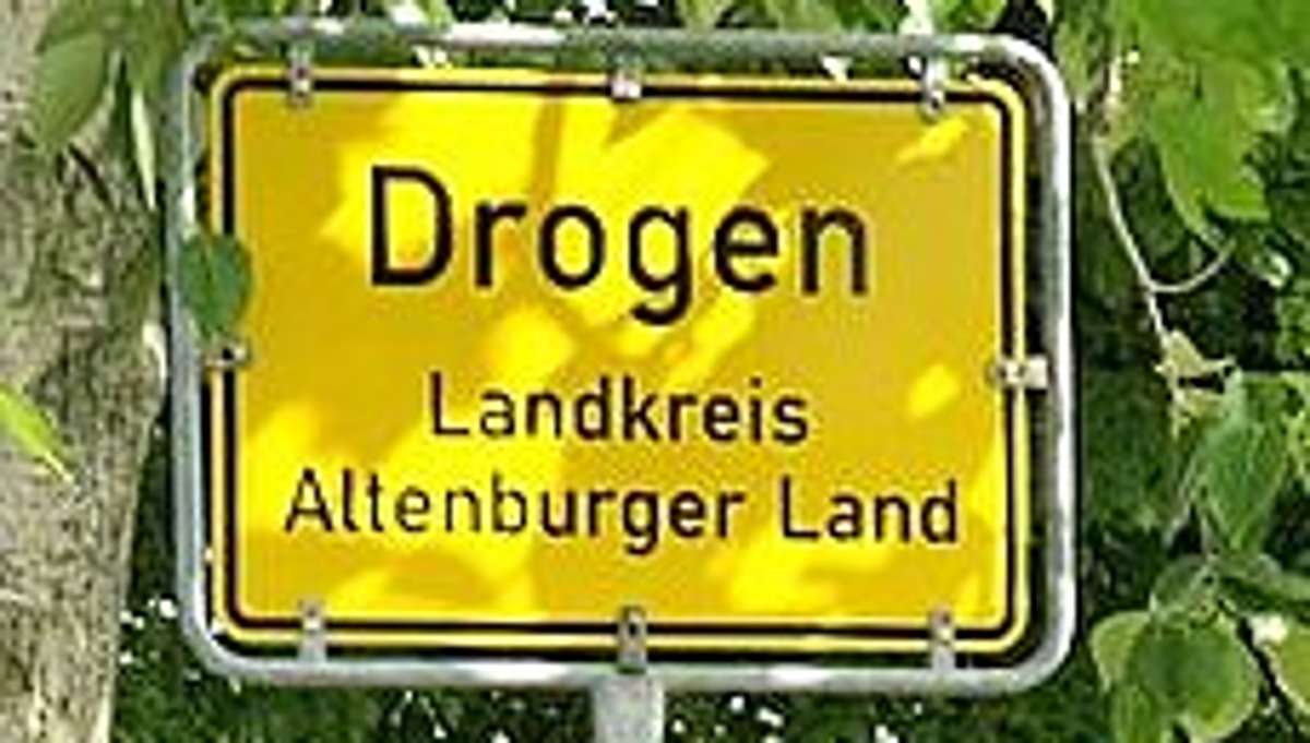 Thüringen: Langfinger wollen Ortsschild von Drogen stehlen, scheitern aber kläglich