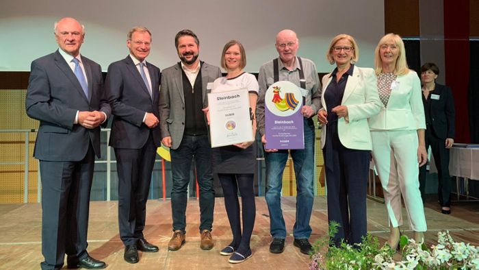 Europäischer Dorferneuerungspreis: Steinbacher holen Medaille – und machen weiter