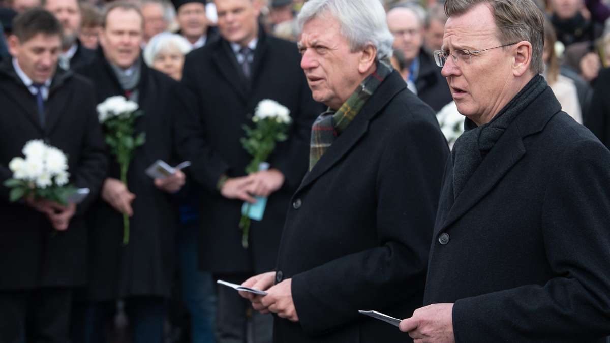 Thüringen: Ministerpräsidenten gedenken Opfer der deutschen Teilung