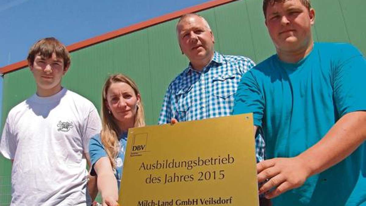 Hildburghausen: Milch-Land wird Ausbildungsbetrieb des Jahres