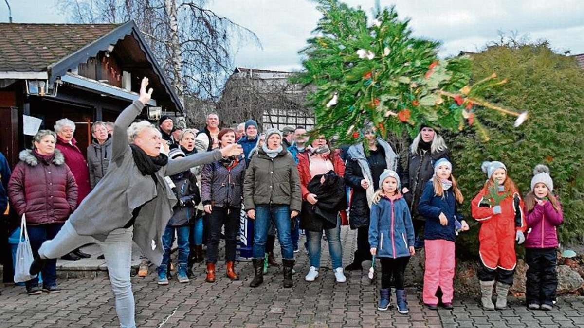 Eischleben: Achtung, fliegender Weihnachtsbaum!