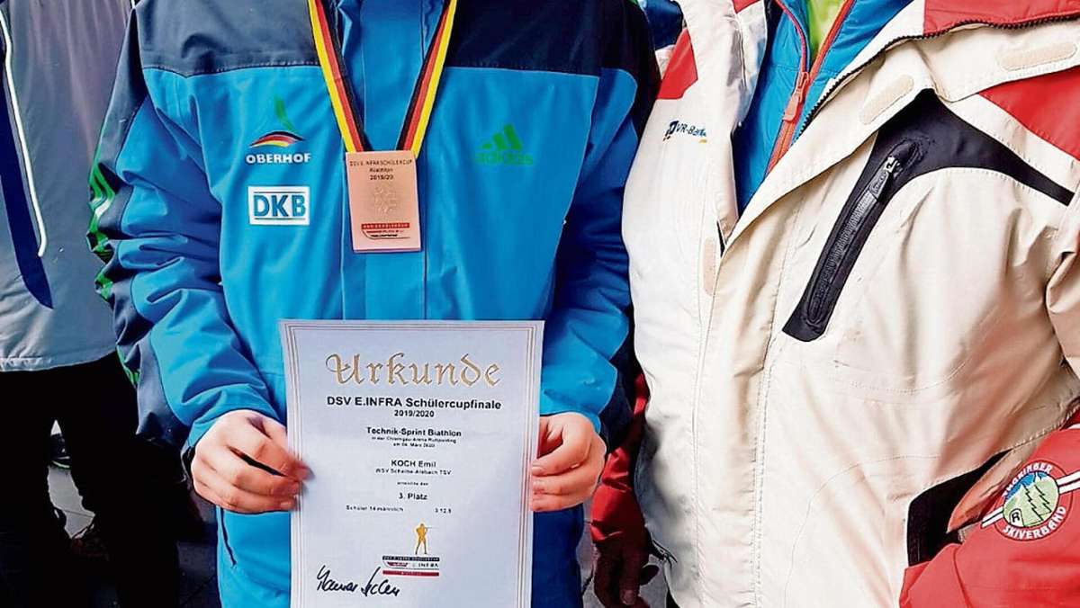 Scheibe-Alsbach: Biathlon - zwischen 4 und 15 Grad