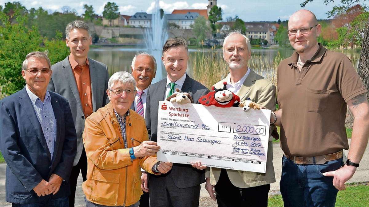 Bad Salzungen: Spielburg am Burgsee: Spendenkonto füllt sich weiter