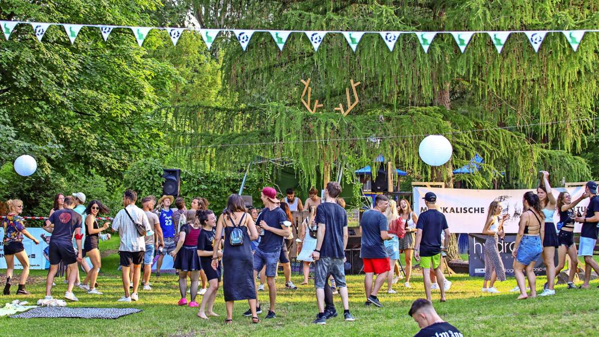 Tanzparty am Großen Teich: Partystimmung und Elektro-Klänge am SFZ