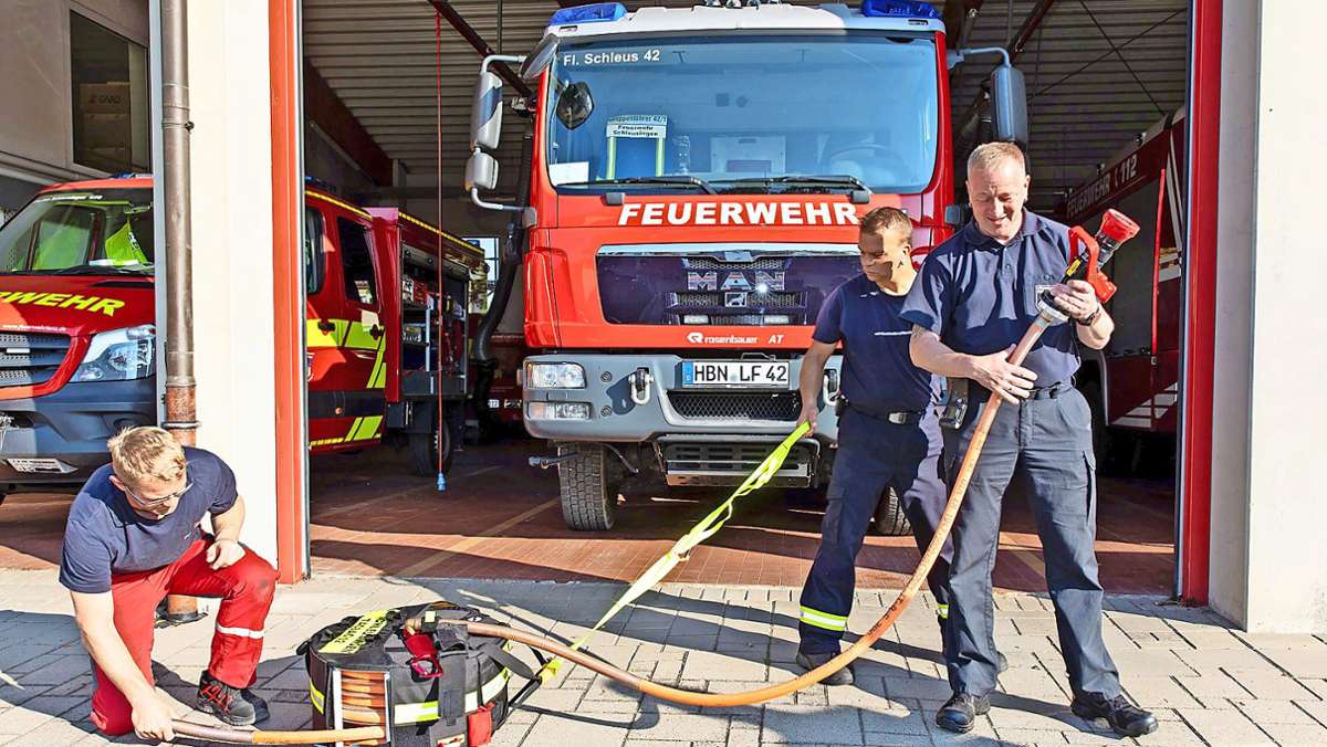 Feuerwehr: Schneller  bereit dank  innovativer Schlauchtaschen