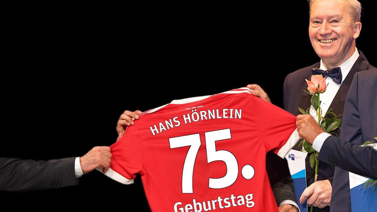 75. Geburtstag von Hans Hörnlein: Hans, zum Glück!