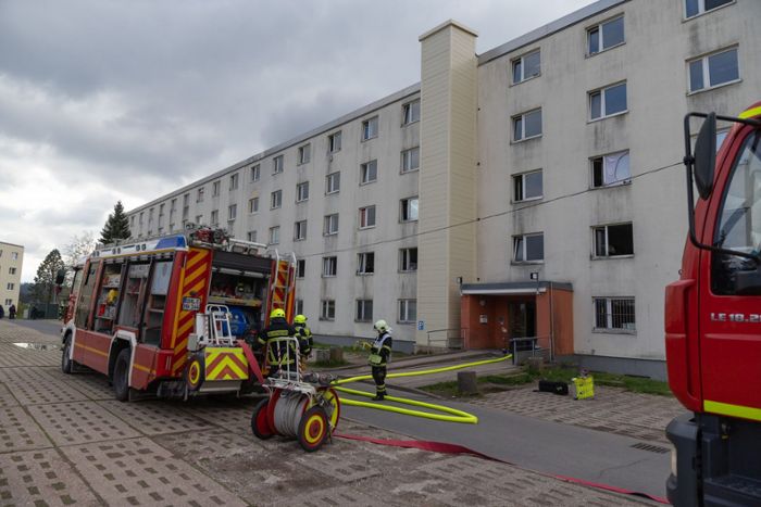 Bewohner evakuiert: Erneuter Zimmerbrand in Asylaufnahme Suhl
