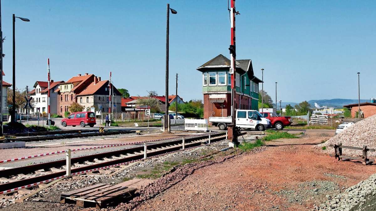Schmalkalden: Bauarbeiten am Bahnübergang starten in neue Etappe