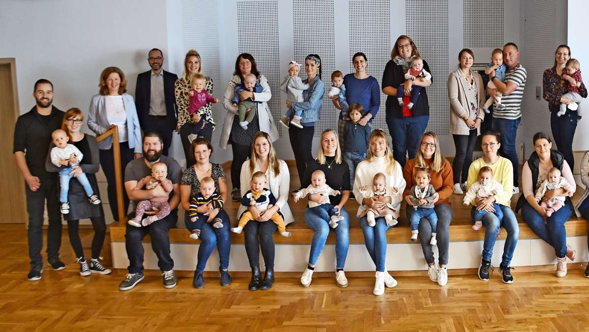 Babyempfang: Nachwuchs stets willkommen