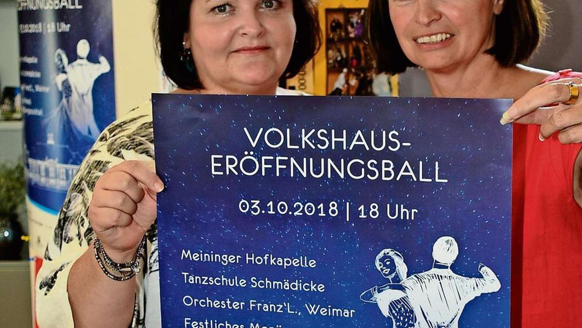 Meiningen: Volkshaus-Eröffnung mit exklusivem Ball für Besserverdiener