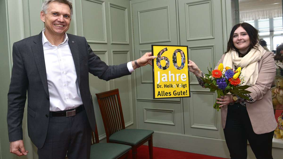 Rundes Jubiläum: Sonnebergs Bürgermeister wird zum 60. Geburtstag überrascht
