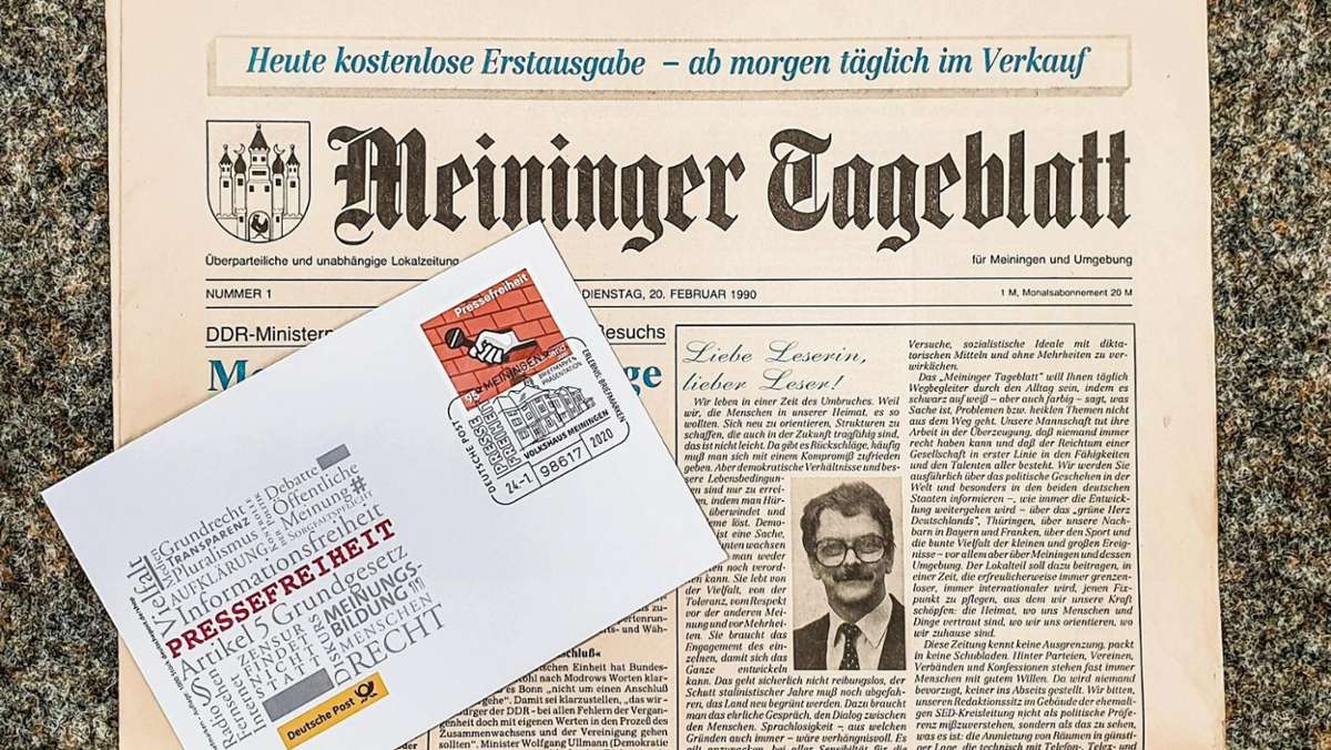 Meiningen: Ein Festakt für die Pressefreiheit