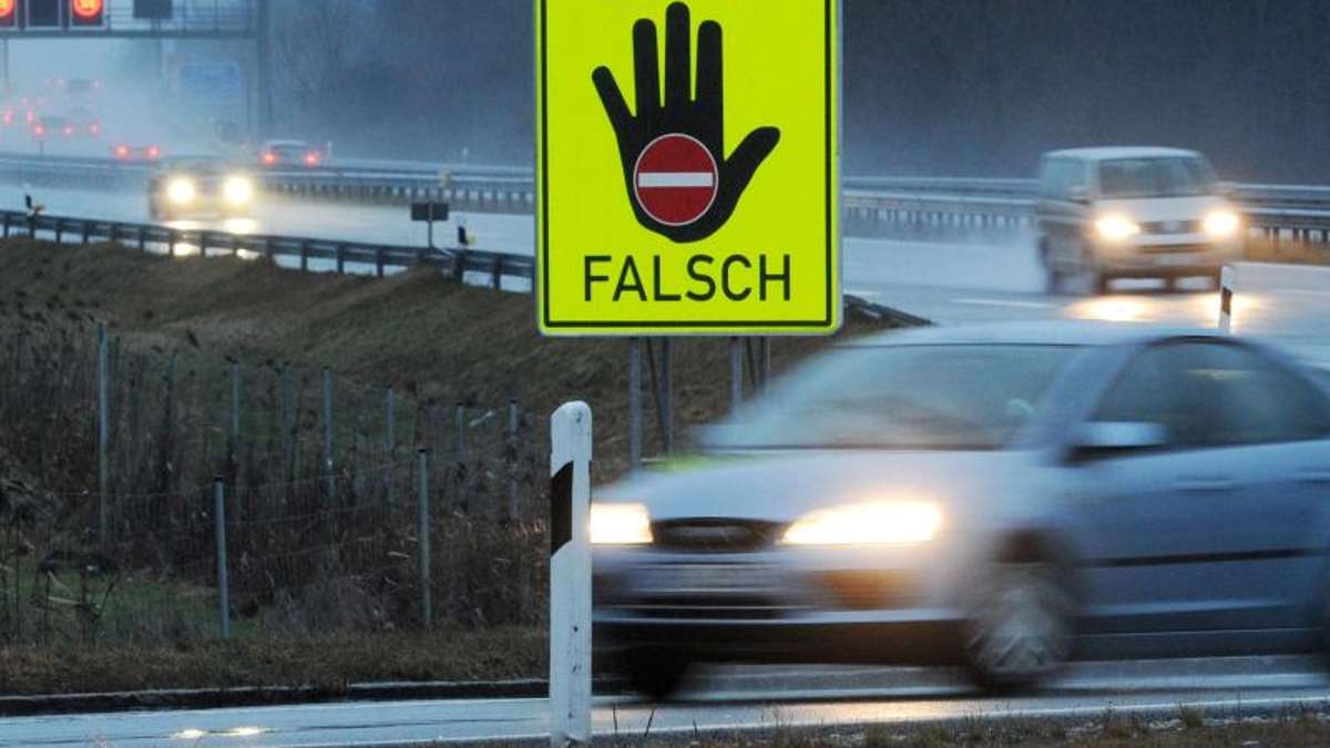Thüringen: 81-jähriger Geisterfahrer auf der A 71 dreht um und fährt heim