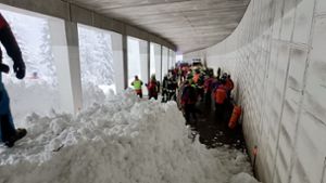 Wettkampf in Südtirol: Biathlon-Talente entgehen Lawine