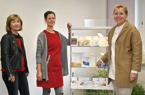 Das Team der Immanuel-Suchtberatung Bad Salzungen: Kathleen Füber, Simone Köbis und Stefanie Jäckel (von links). Foto: Heiko Matz