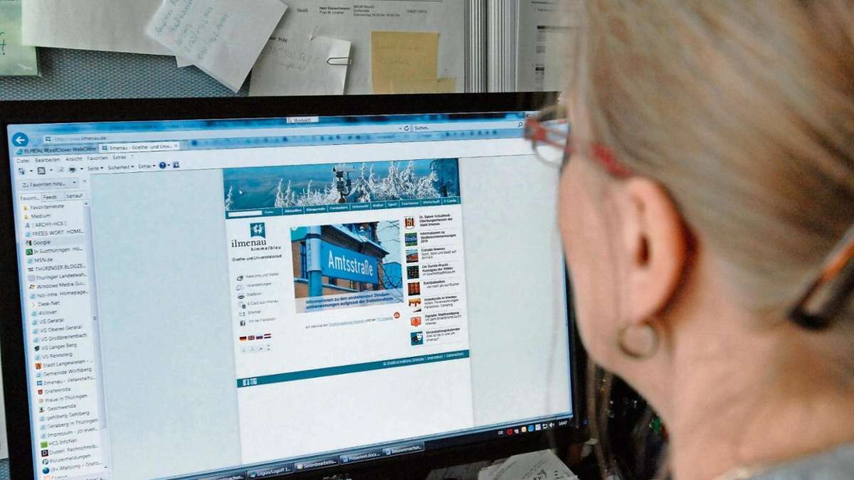 Ilmenau: Einheitlicher Internetauftritt für Ilmenau und Ortsteile geplant