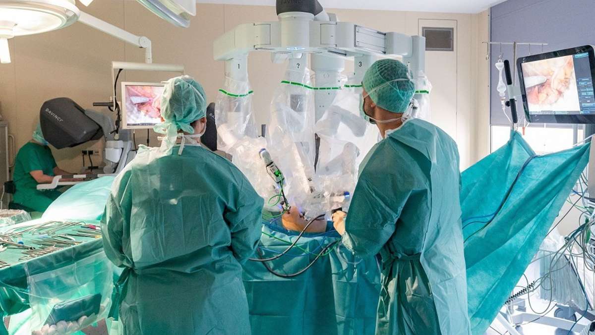 OP-Roboter im St. Georg Klinikum Eisenach: Weniger Schmerzen, weniger Blutverlust