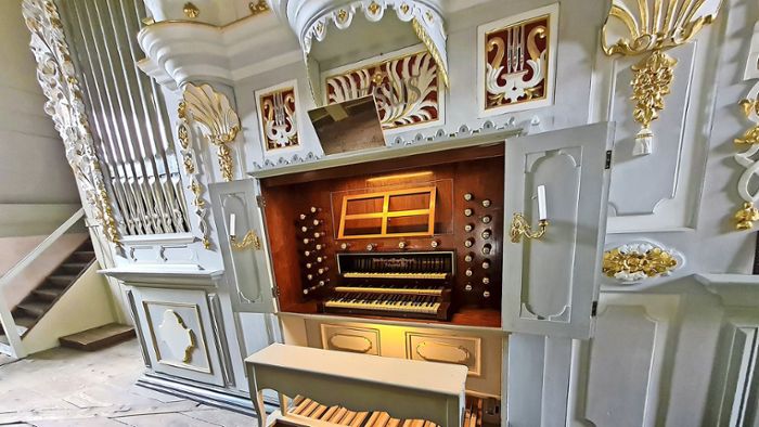 Alte Orgel, noch älteres Gotteshaus