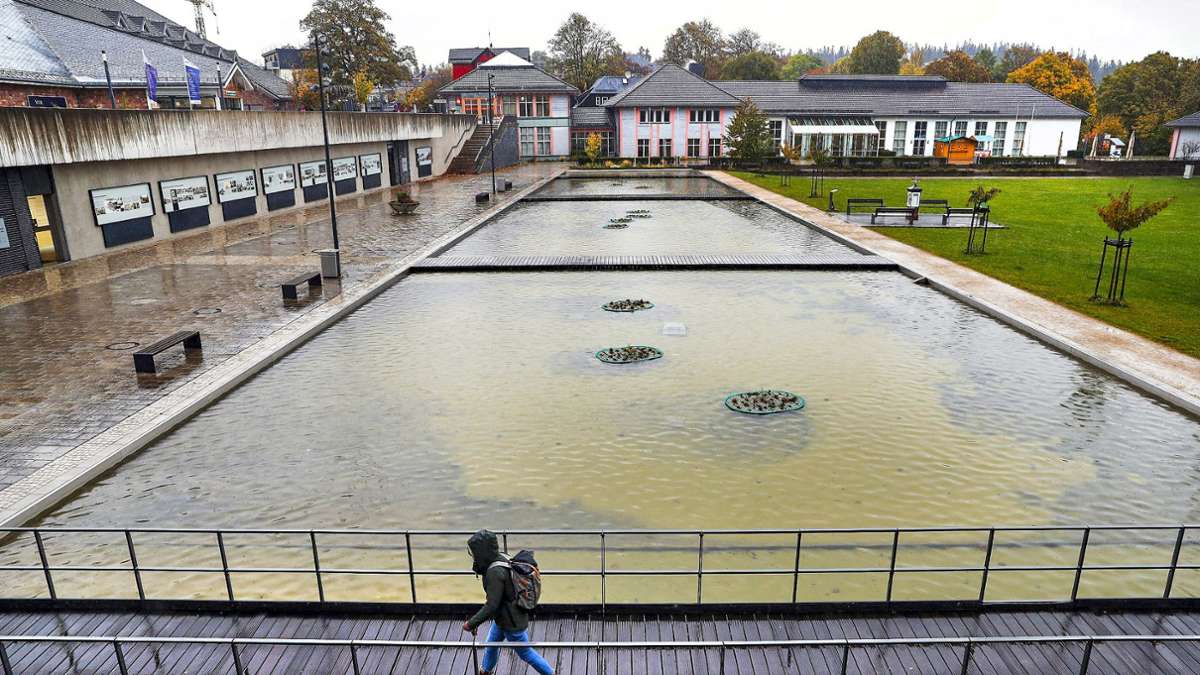 Kurpark Oberhof: Fontäne für mehr Frische