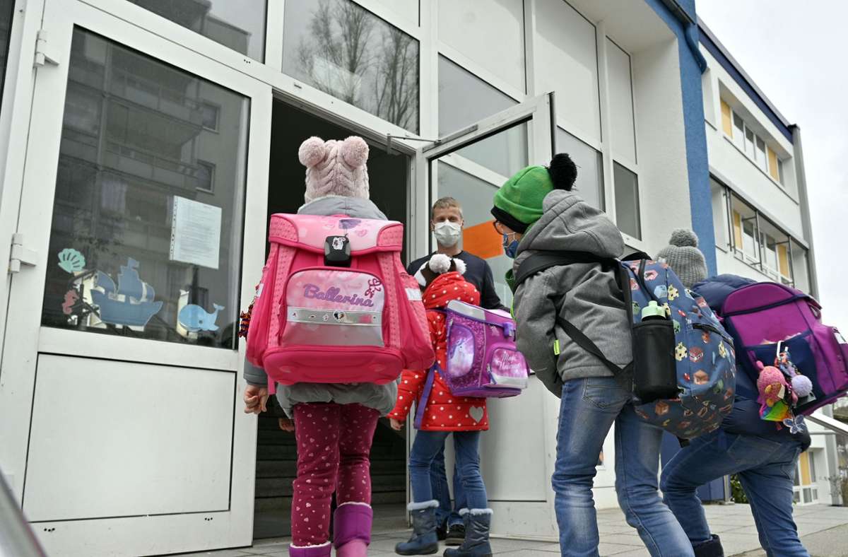 Auch die Parkschule öffnet wieder ihre Türen für die Kinder. Foto: Heiko Matz