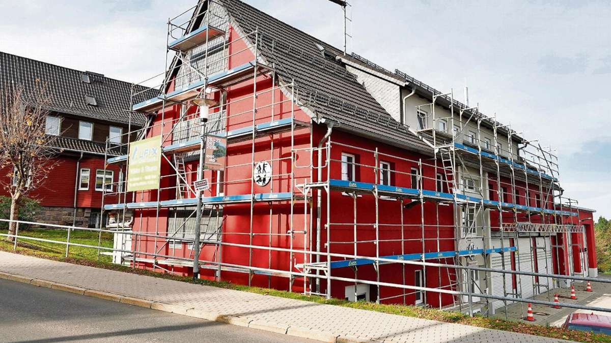 Oberhof: So rot wie die Feuerwehr